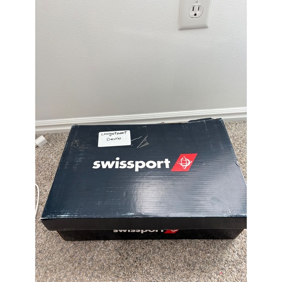 Swissport Men's Safety Trainer Steel Toe Shoes – Blue – Size 14 – New in Box - Picture 7 of 7